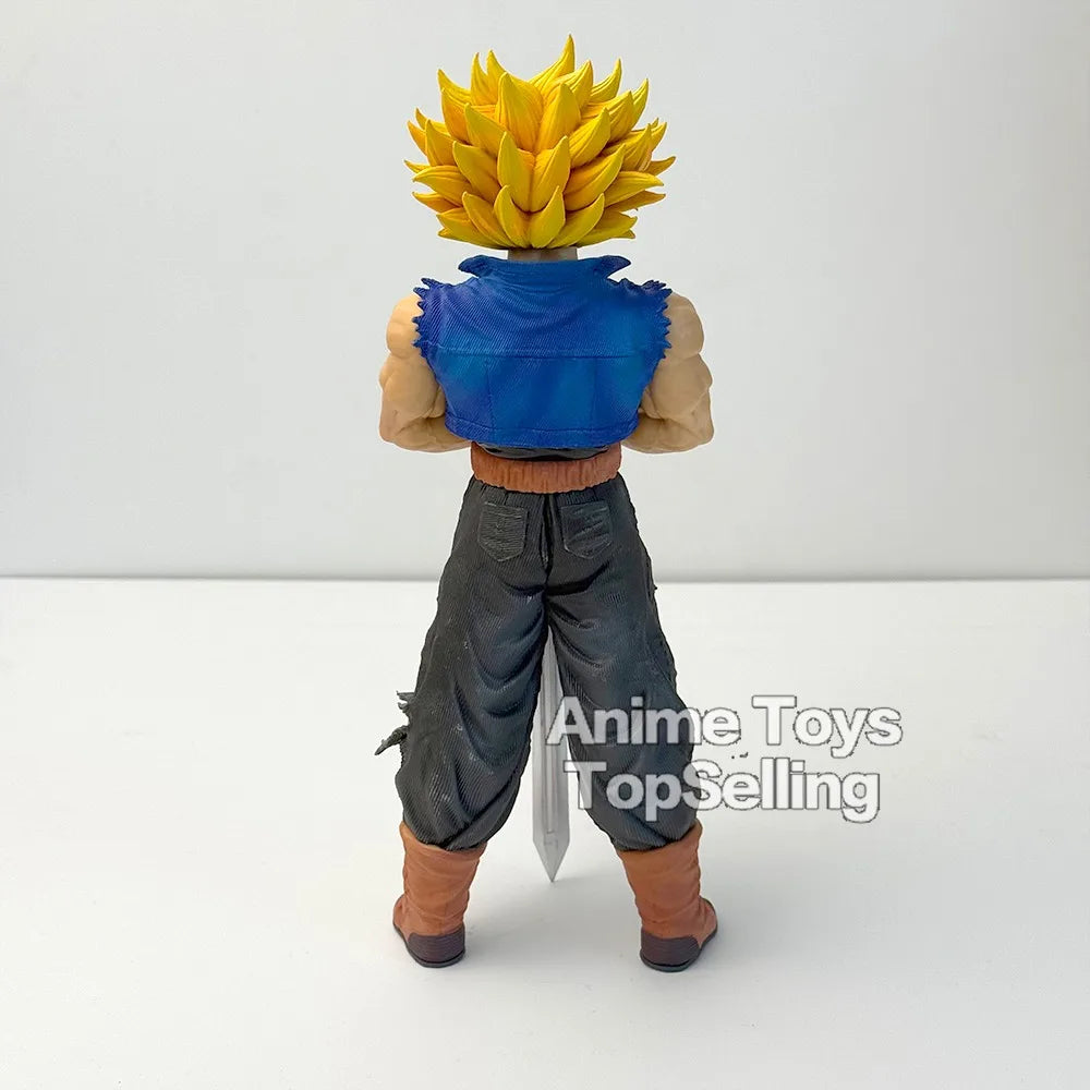25cm/9.84in Anime Dragon Ball Z Trunks Figure Future Trunks Action Figures MPVC Statue Collection Model Toys for Children Gifts Beauty World Shop