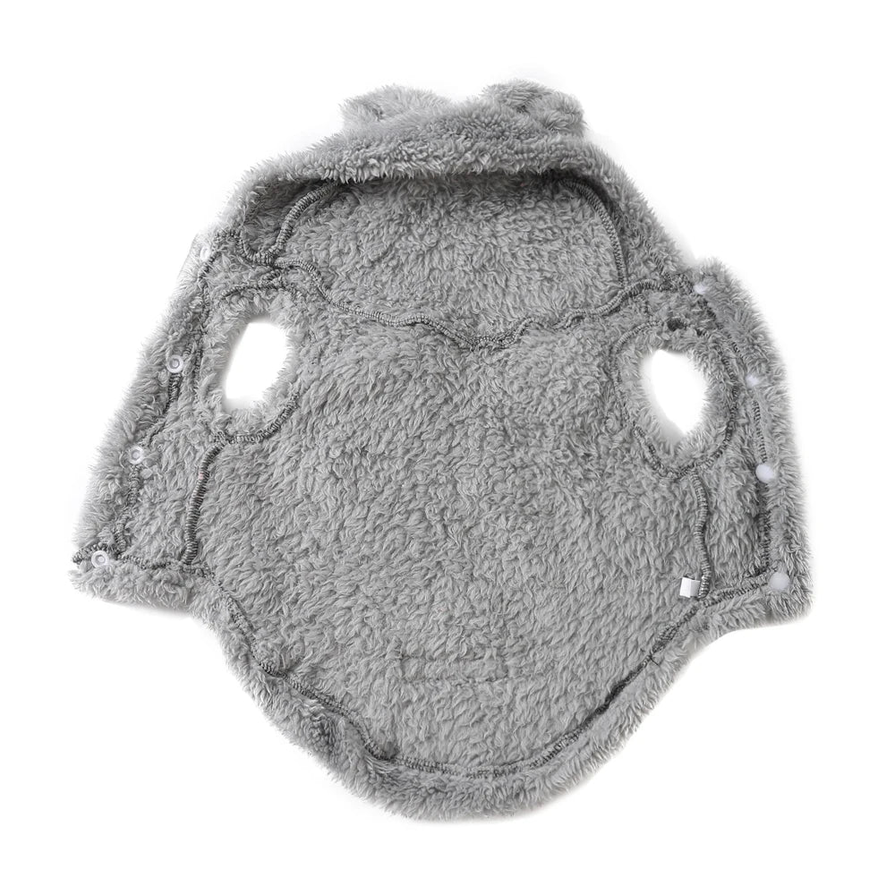 Soft Fleece Pet Dog Clothes Cute Hoodie Coat For Small Medium Dogs Cats Autumn Winter Puppy Hooded Jacket Sweater Pug Apparel Beauty World Shop