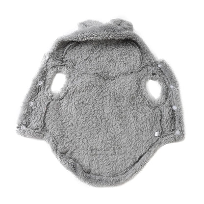 Soft Fleece Pet Dog Clothes Cute Hoodie Coat For Small Medium Dogs Cats Autumn Winter Puppy Hooded Jacket Sweater Pug Apparel Beauty World Shop