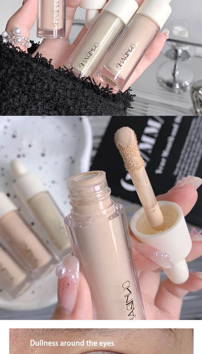SHAQINUO Flawless Hydrating Concealer - Brightens Dark Circles & Smooths Tear Troughs | Long-lasting Formula, Non-cakey Finish Beauty Trend Shop