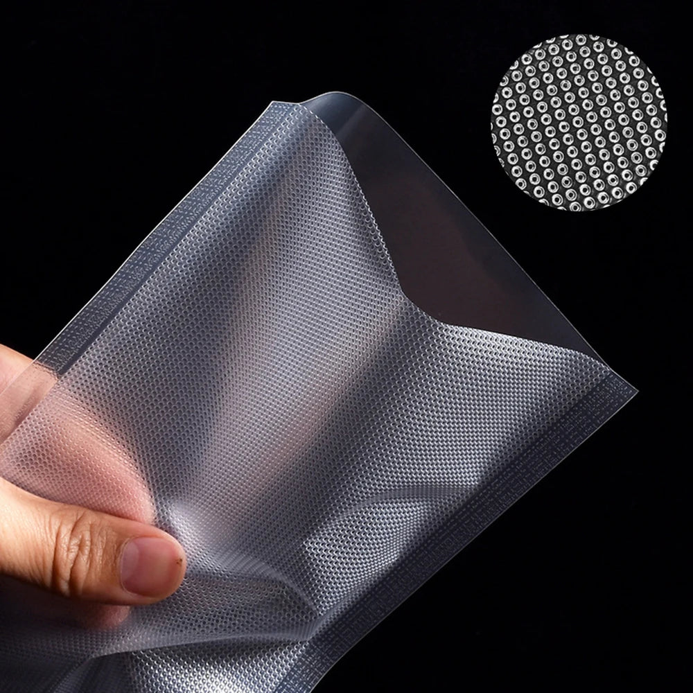Vacuum Packaging Bags for Food 100pcs Food Storage Vacuum Bags for Vacuum Sealer Machine  Food Fresh Long Keeping Empty Bags Beauty World Shop