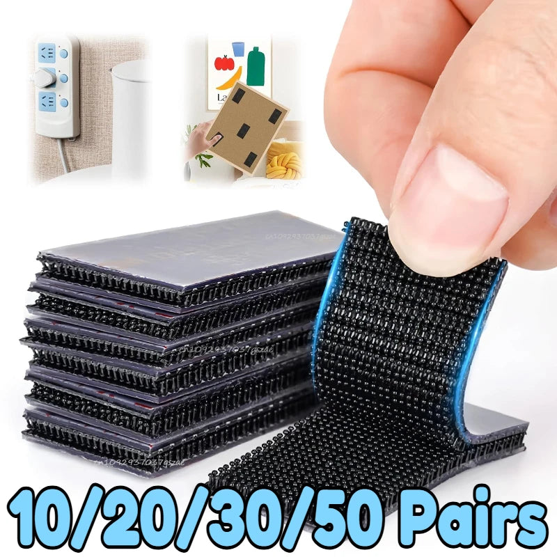 Carpet Fixing Stickers Double Faced High Adhesive Car Carpet Fixed Patches Home Floor Foot Mats Anti Skid Grip Tapes Magic Tape Beauty Fashion