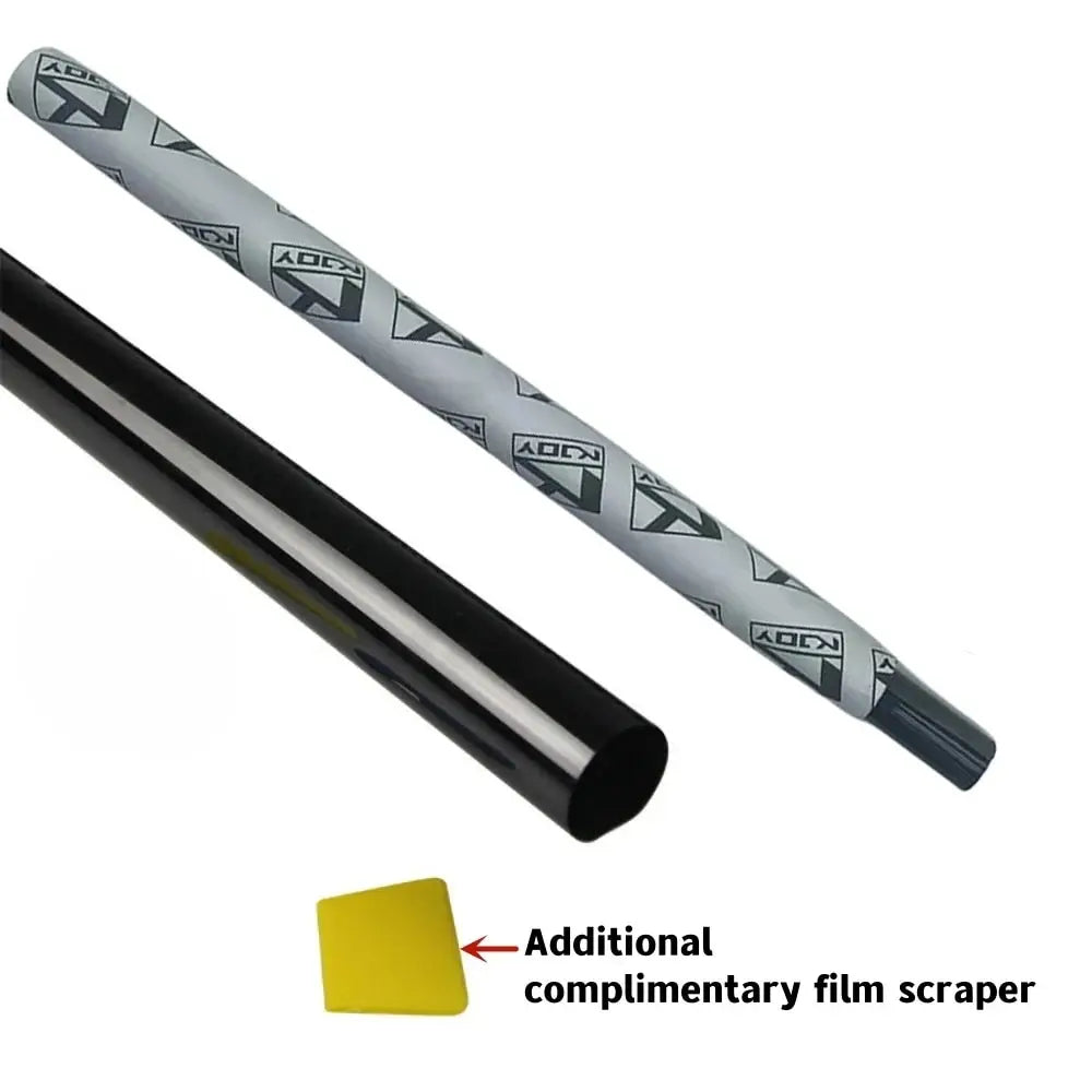 3Mx50CM VLT Black Car Window Foils Tinting Film Home Window Glass Solar UV Protector Sticker Films Pearl Cotton Stick Box PAC Beauty World Shop