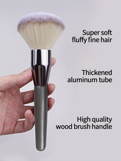 1pcs ultra large loose powder brush, high-end multifunctional setting brush for facial makeup, soft makeup brush tool Beauty World Shop