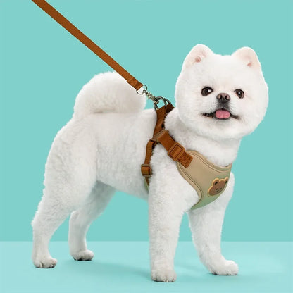 Pet Dog Harness Leash Set Small Medium Dog Cat Vest Breathable Puppy Chest Strap French Bulldog Chihuahua Harness Pet Supplies Beauty World Shop