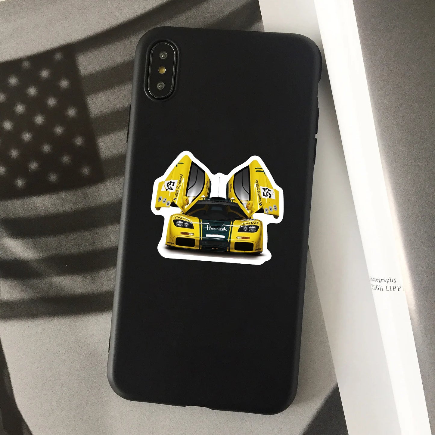 50pcs Cool Car Sticker, Racing Car Sticker and Decals for Kids, Phone Case, Guitar, Scooter, Laptop, Kettle Decoration Stickers Beauty World Shop