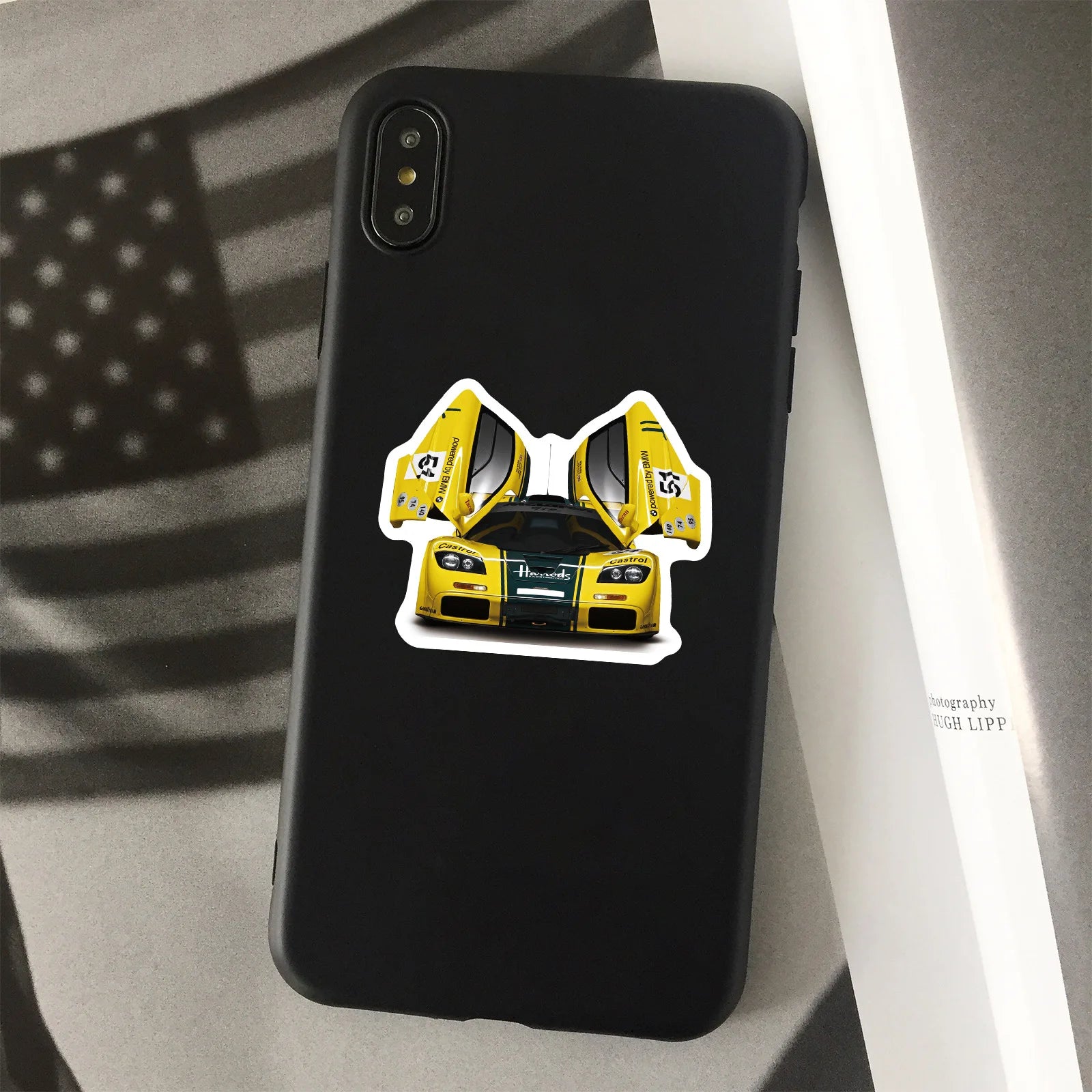 50pcs Cool Car Sticker, Racing Car Sticker and Decals for Kids, Phone Case, Guitar, Scooter, Laptop, Kettle Decoration Stickers Beauty World Shop