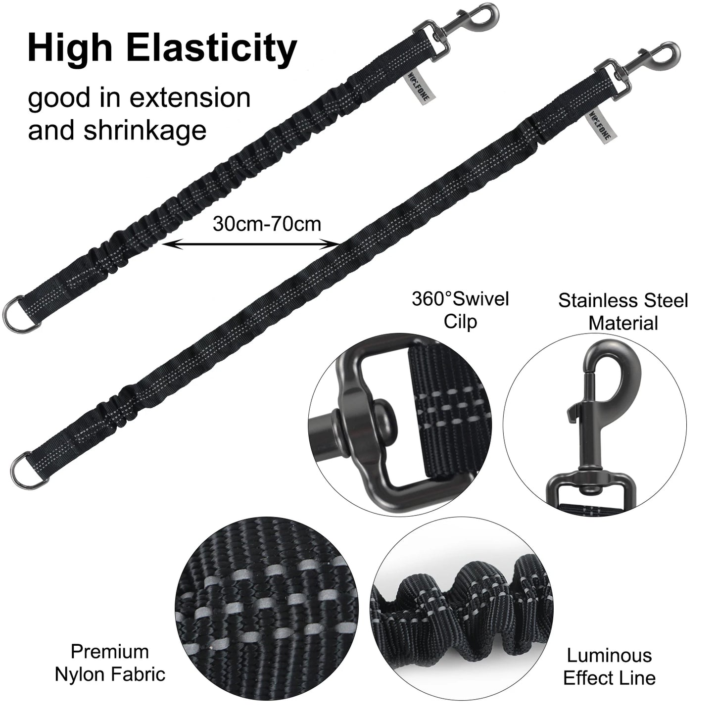 1.5M 5M 10M 15M Medium small Long Dog Leash 10M Latex Silk Easy and Convenient Training Big Dog Leashes