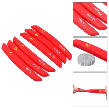 6Pcs Car Door Edge Guards for Audi BMW Mercedes Auto Buffer Trim Molding Scratch Protector Crash Bar Beauty World Shop