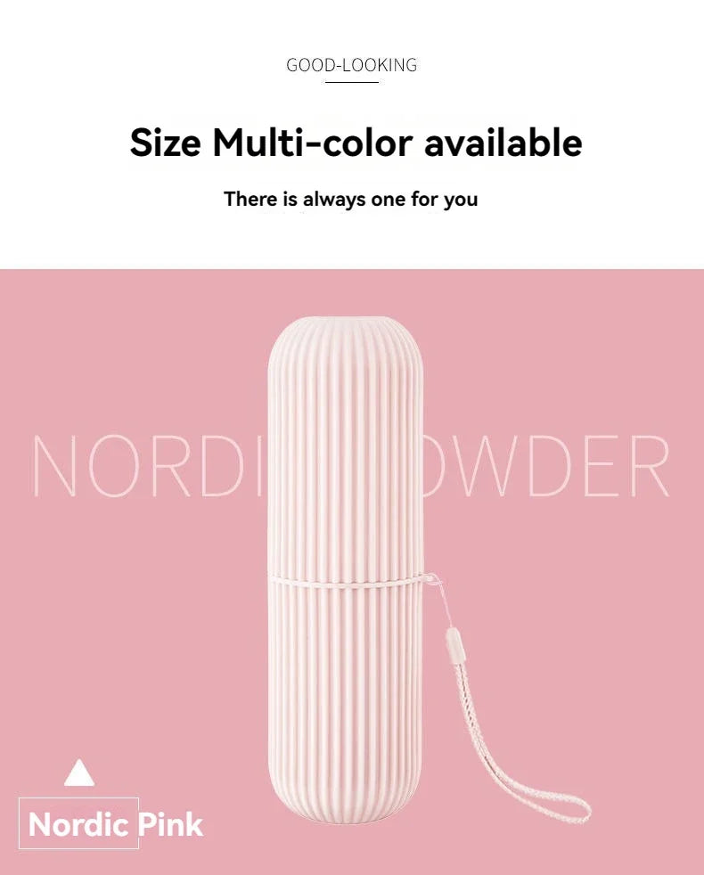 Portable Toothpaste Toothbrush Protect Holder Case Travel Camping Storage Box Protect Toothbrush Toothpaste from Dirt and Damage Beauty World Shop