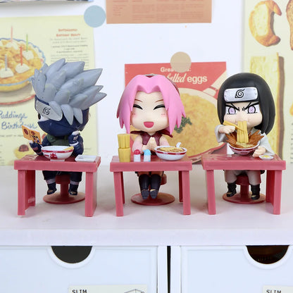 2026 In Stock Hot Sale Bandai Naruto Breeze Ramen Lamian Noodles Theme Blind Box Handmade Ornament Gift Naruto Sasuke Model Toys Beauty World Shop