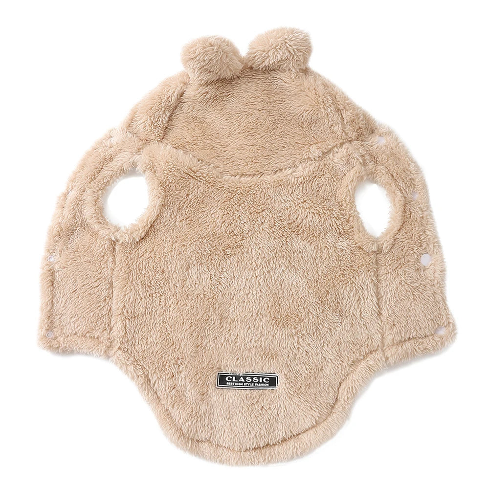 Winter Pet Puppy Hoodie Sweater For Small Medium Dogs Cats Warm Fleece Dog Clothes Coat Yorkshire Chihuahua Jacket Pug Costume Beauty World Shop
