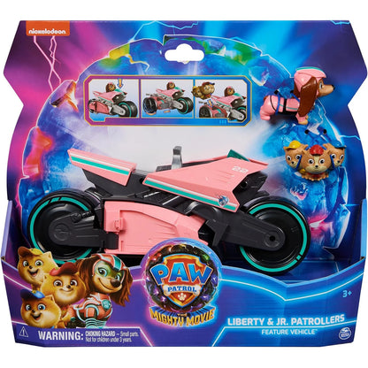 100% Original Paw Patrol Mighty Movie Liberty & Poms JR. Patrollers Rescue Figures Action Figure Birthday Christmas Gift Beauty World Shop