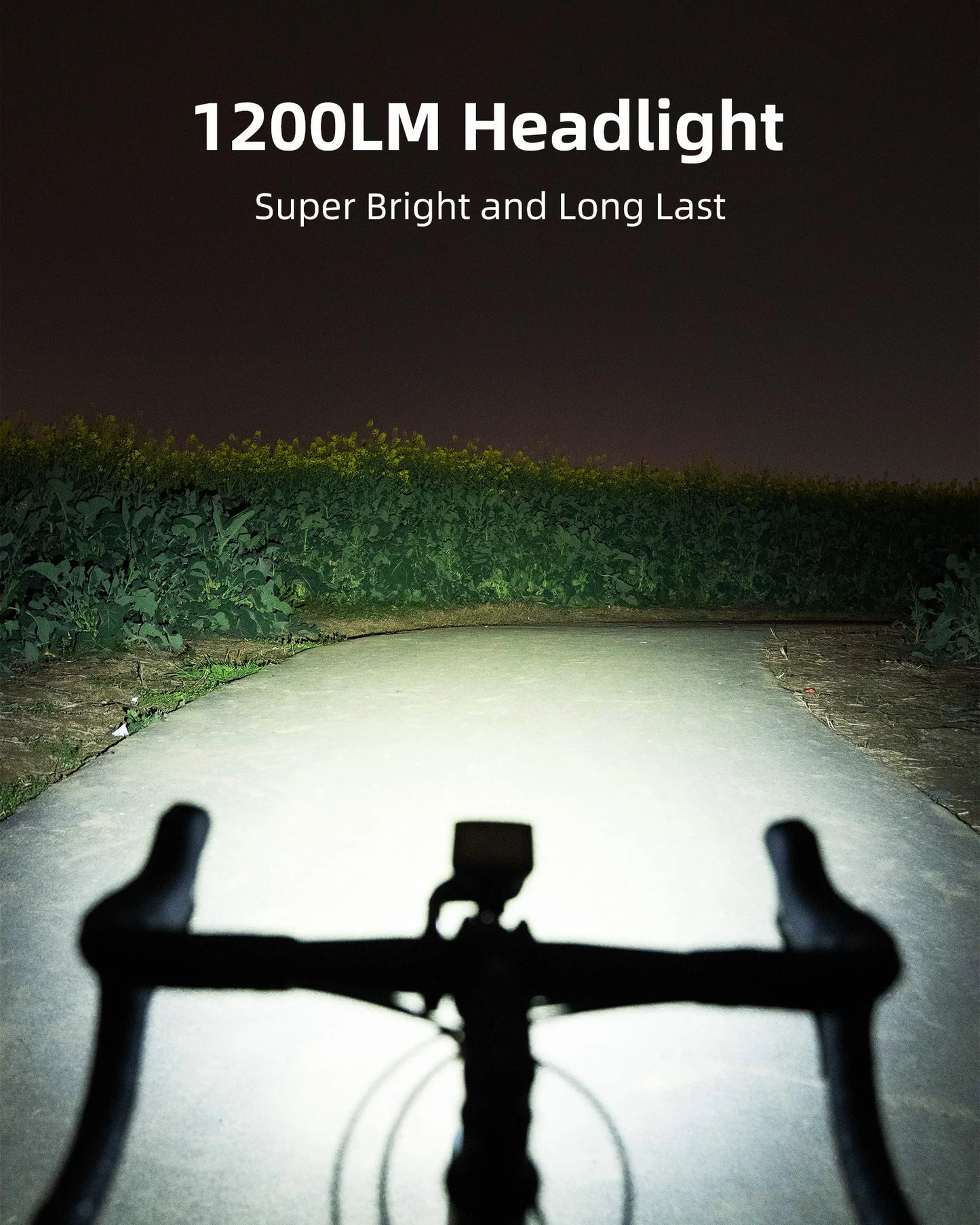XOSS 200-3000 Lm Bike Light XL1200 Headlight Waterproof Rechargeable Front Lamp Bicycle Light Aluminum Ultralight Flashlight Beauty World Shop