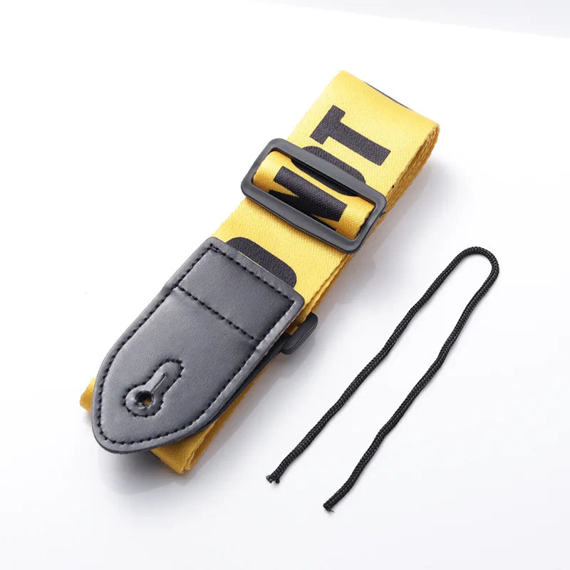 Fashion Retro Ethnic Style Guitar Strap Adjustable Leather Strap for Folk Guitar Electric Guitar Bass Ukulele Guitar Accessories Beauty World Shop