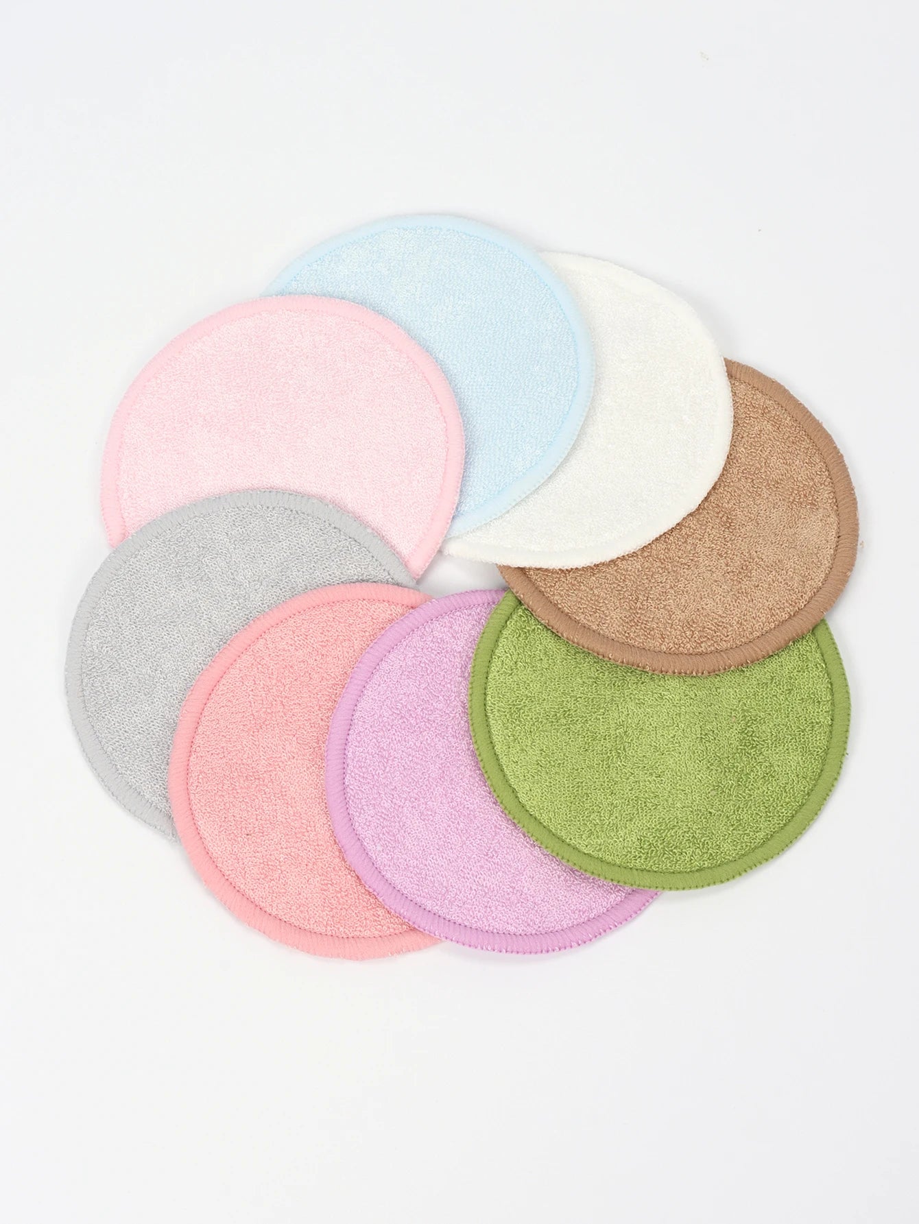 5/10/20 Pack Reusable Makeup Remover Pads Washable Face Cleansing Puff Cloth Clean Sponge Liquid Cream Tools Cosmetic Remover Beauty World Shop