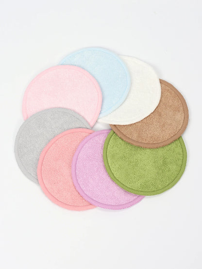 5/10/20 Pack Reusable Makeup Remover Pads Washable Face Cleansing Puff Cloth Clean Sponge Liquid Cream Tools Cosmetic Remover Beauty World Shop