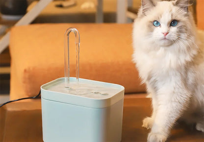 Ultra-Quiet Cat Water Fountain Filter Smart Automatic Pet Dog Water Dispenser&Burnout Prevention Pump1.5L Recirculate Filtrin Beauty World Shop