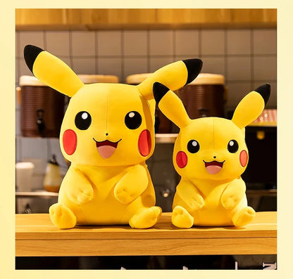 Pokemon Kawaii Pikachu Cute Stuffed Toys High-Quality Anime Throw Pillow Birthday Christmas Gift for Children Friends Boys Girls Beauty World Shop