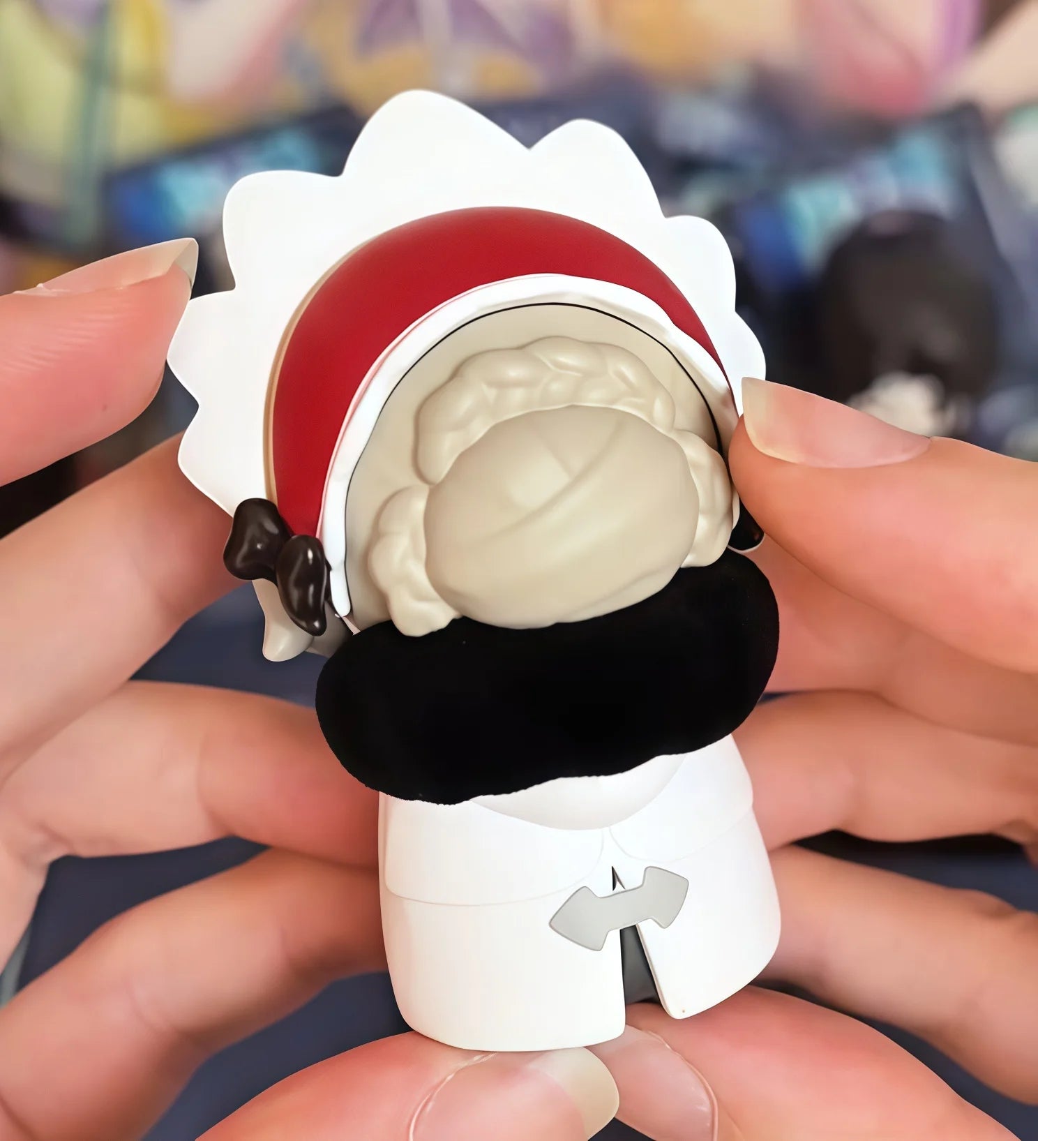 Mihoyo Genshin Impact Fatui Harbinger Q Version Series Blind Box Desktop Mini Doll Model Toys Trend Decoration Surprise Gifts Beauty World Shop