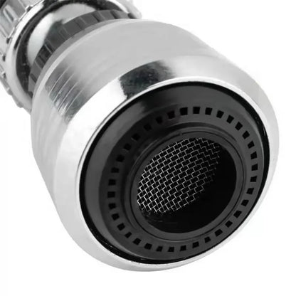 Kitchen Stainless Steel Faucet Sprinkler Water-saving Device Lengthening Rotating Splash Proof Sprinkler Spray Extender Bubbler Beauty World Shop
