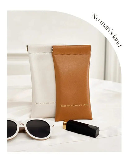 Glasses Bag, Female Sunglasses, Sunglasses Storage Box, Portable Cartridge, Myopia Eye Bag, Automatic Closing Protective Cover Beauty World Shop