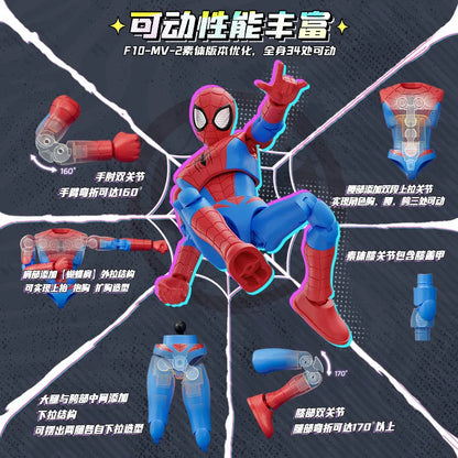 BLOKEES Spider-Man Gwen Stacy Venom‌ Doctor Octopus Miles Morales Symbiote Spider-Man Anime Figure Model Blind Box Toys Gifts Beauty World Shop