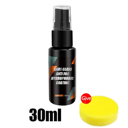 Car Glass Anti-rain Water Spray Repellent Nano Coating Hydrophobic Waterproof Agent Oil Film Removing  Auto Glass Film Agent Beauty World Shop