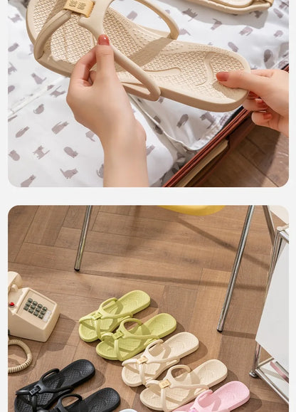 Foldable Travel Slippers Unisex EVA Flip Flops Hotel Non Slip Bathroom Indoor Outdoor Portable Lightweight Comfortable Beauty World Shop