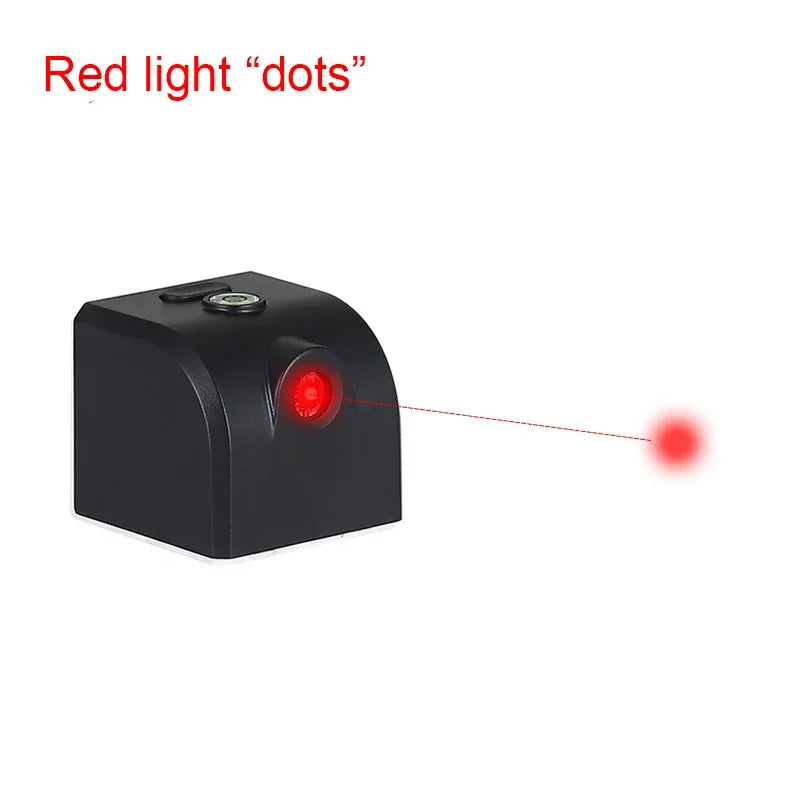 Powerful Laser Level Mini Horizontal And Vertical Cross Lines Super Green Portable Laser Level Location Line For USB Charge DIY Beauty World Shop