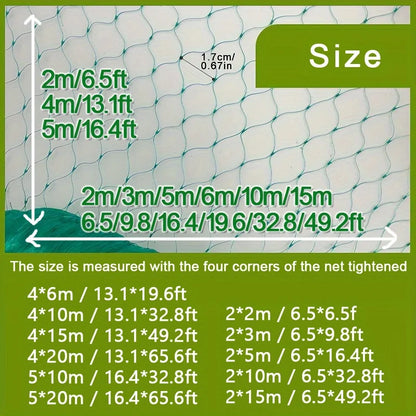 1pc Garden Netting and Bird Protection, for Vegetables Plants Flower And Fruit Trees, Trellis Gird Pest Fencing Net Stops, Beauty World Shop