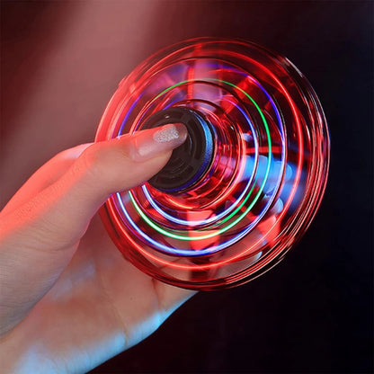 NEW LED Flying UFO Spinner Fingertip, Upgrade Flight Helicopter Gyro Flyorb Hover Ball, Mini Drone Aircraft Toy, Christmas Gift Beauty World Shop