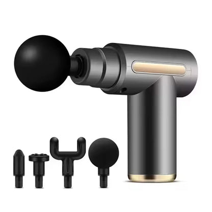 New Upgraded Portable Massage Gun Deep Tissue Muscle Relief Rechargeable Battery, Ideal For Back & Neck,Gift For Everyon Beauty World Shop