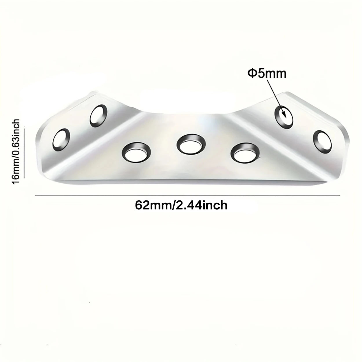 10/20/40/50pcs Thickened Stainless Steel Angle Code 90 Degrees Right Angle Fixed Bracket Furniture Connectors Beauty World Shop