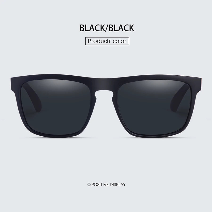 Fashion Square Vintage Polarized Sunglasses Men Women Retro Driving Fishing  Sun Glasses UV400 Eyewear Beauty World Shop