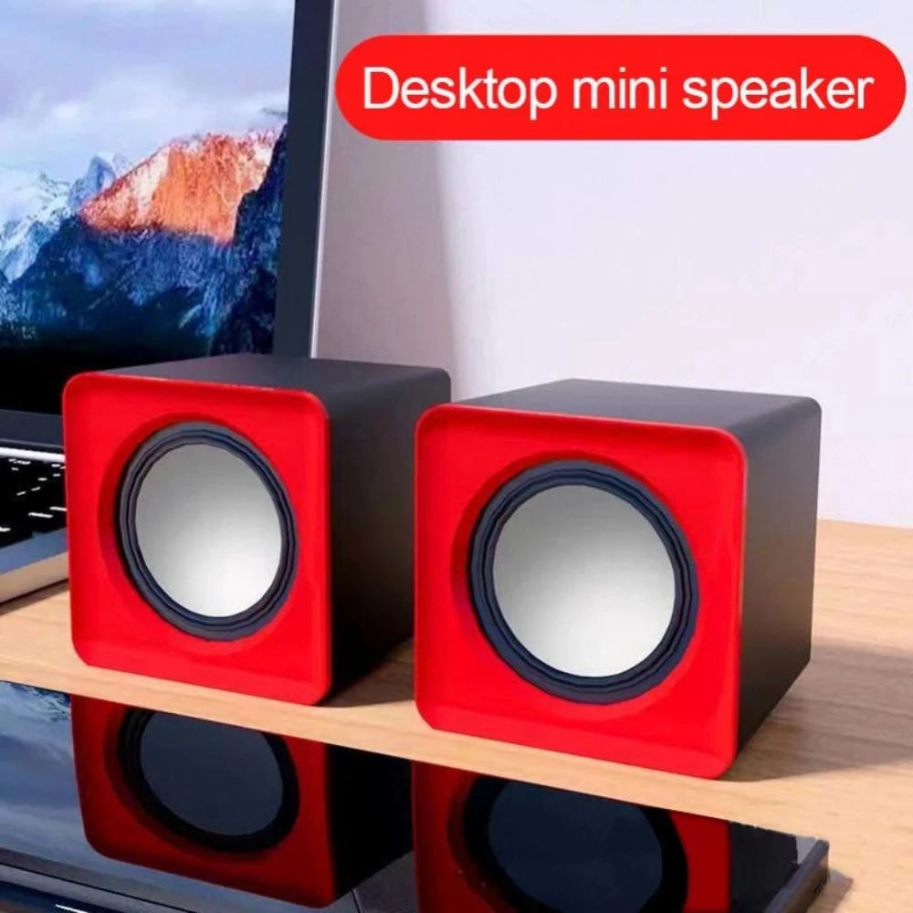 Computer Speaker For PC Laptop Desktop Caixa De Som Sound Box Music Audio System Bocina Column Acoustics Coluna Amplified Unit Beauty World Shop