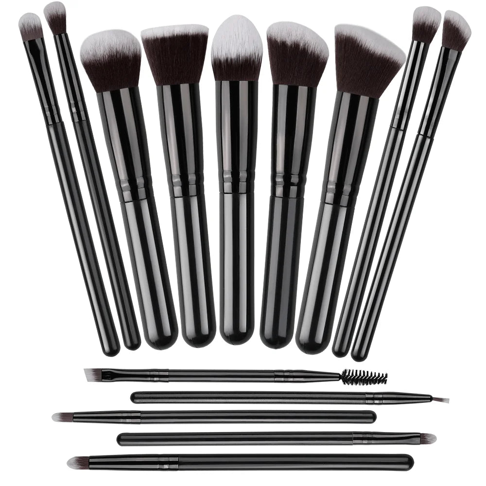 Professional 14/16PCS Makeup Brushes Set Soft Fluffy Eye Shadow Foundation Blush Powder Concealers Female Cosmetics Beauty Tools Beauty World Shop