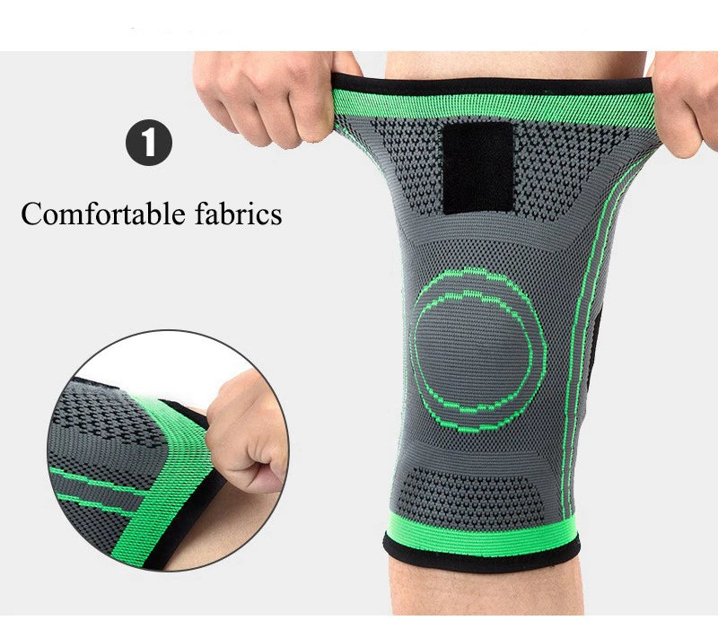 1pc Knee Brace Knee Sleeve Support For Men And Women Knee Pads For Running, Hiking Meniscus Tear Arthritis Joint Pain Relief Beauty World Shop