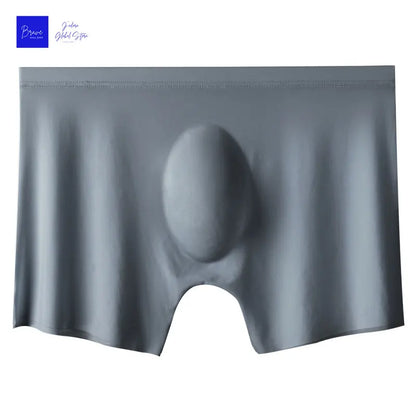 1pc Mens Boxers Shorts Ice Silk Men Panties Seamless Sexy Underwear Man Underpants Panties Male Antibacterial Breathable Briefs Beauty World Shop