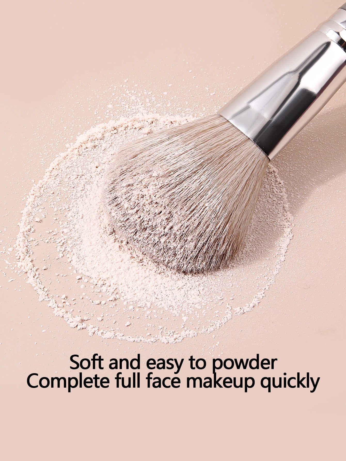 1pcs high quality fluffy soft large powder brush powder blusher brush repair brush multi-function beginner makeup brush tool Beauty World Shop