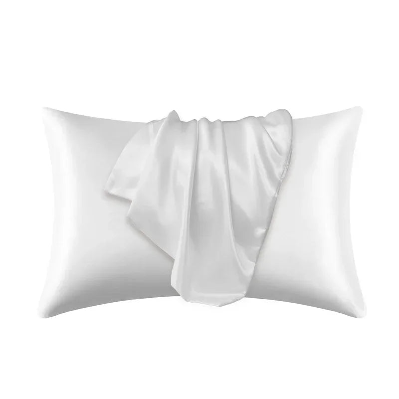 100% Natural Mulberry Silk Pillow Case Real Silk Protect Hair Skin Pillowcase Any Size Customized Bedding Pillow Cases Cover Beauty World Shop