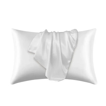 100% Natural Mulberry Silk Pillow Case Real Silk Protect Hair Skin Pillowcase Any Size Customized Bedding Pillow Cases Cover Beauty World Shop