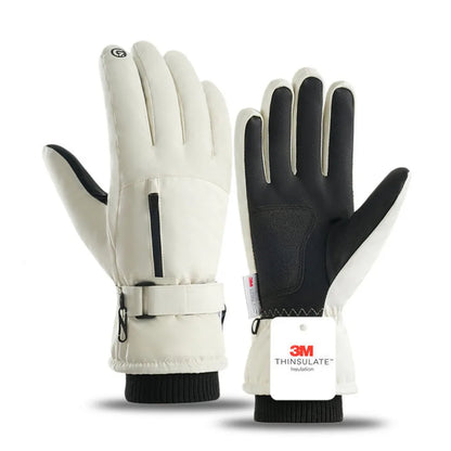 GTUBIKE Waterproof Men’s Women’s Winter Cycling Gloves Thermal Touchscreen Ski Gloves for Running Outdoor Sports Gloves Beauty World Shop