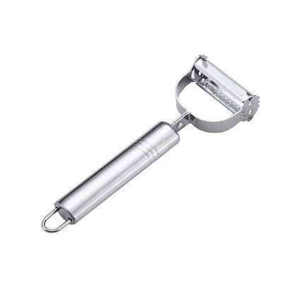 Kitchen Vegetable Peeler Stainless Steel Melon Planer Double-Head Peeler Household Multiple-Function Fruit And Vegetable Peeler Beauty World Shop
