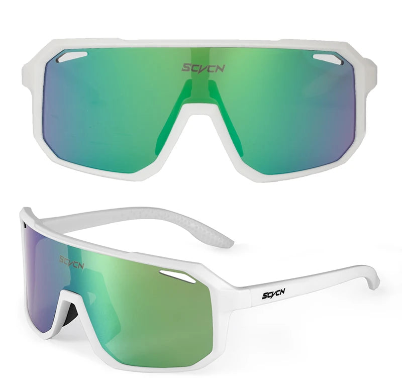 SCVCN New Cycling Glasses Bike Sunglasses Men UV400 Eyewear Outdoor Sports MTB Goggles Bicycle Women Riding Hiking Sunglasses Beauty World Shop