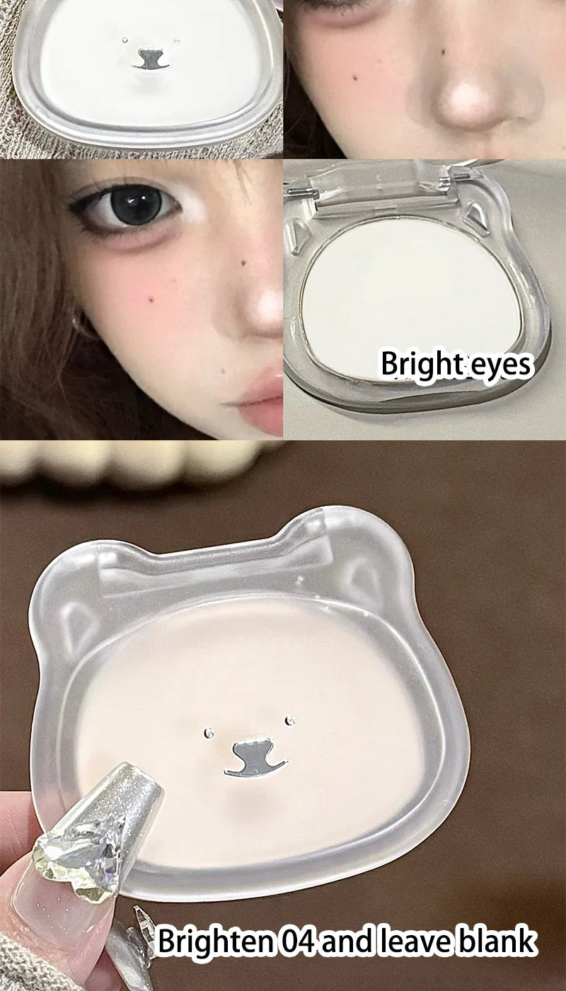 Skin-friendly powder, oil control skin, fill makeup concealer,waterproof and sweat proof, do not take off makeup not card powder Beauty Trend Shop
