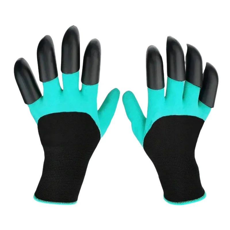 Horticultural Gloves with Claws Digging Gloves Garden Vegetable Flower Garden Planting Stab Resistant Protective Latex Gloves Beauty World Shop