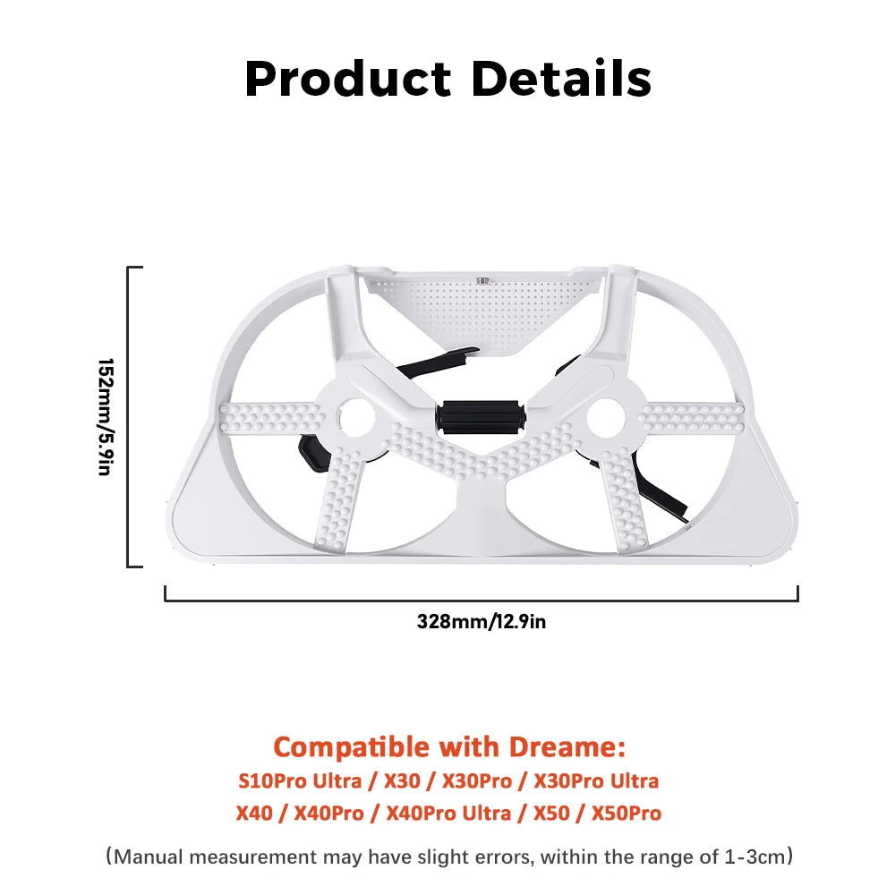For Dreame X40 Ultra/X30 Ultra/L30 Ultra/S30PU/L10s Ultra Gen 2/L10s Pro Ultra Robot Arm Series Base Station Cleaning Tray Parts Beauty World Shop
