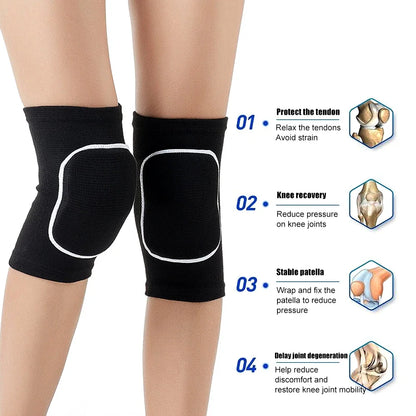 Professional Shock-Absorbing Knee Pads (2 PCS) - EVA Protection for Volleyball,Football - Multi-Sport Use for Men, Women & Kids Beauty World Shop