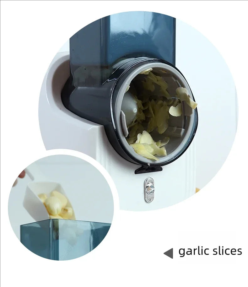 Multi-function Vegetable Cutter Household Kitchen Electric Vegetable Cutter Vegetable Slicer Shredder Automatic Beauty World Shop